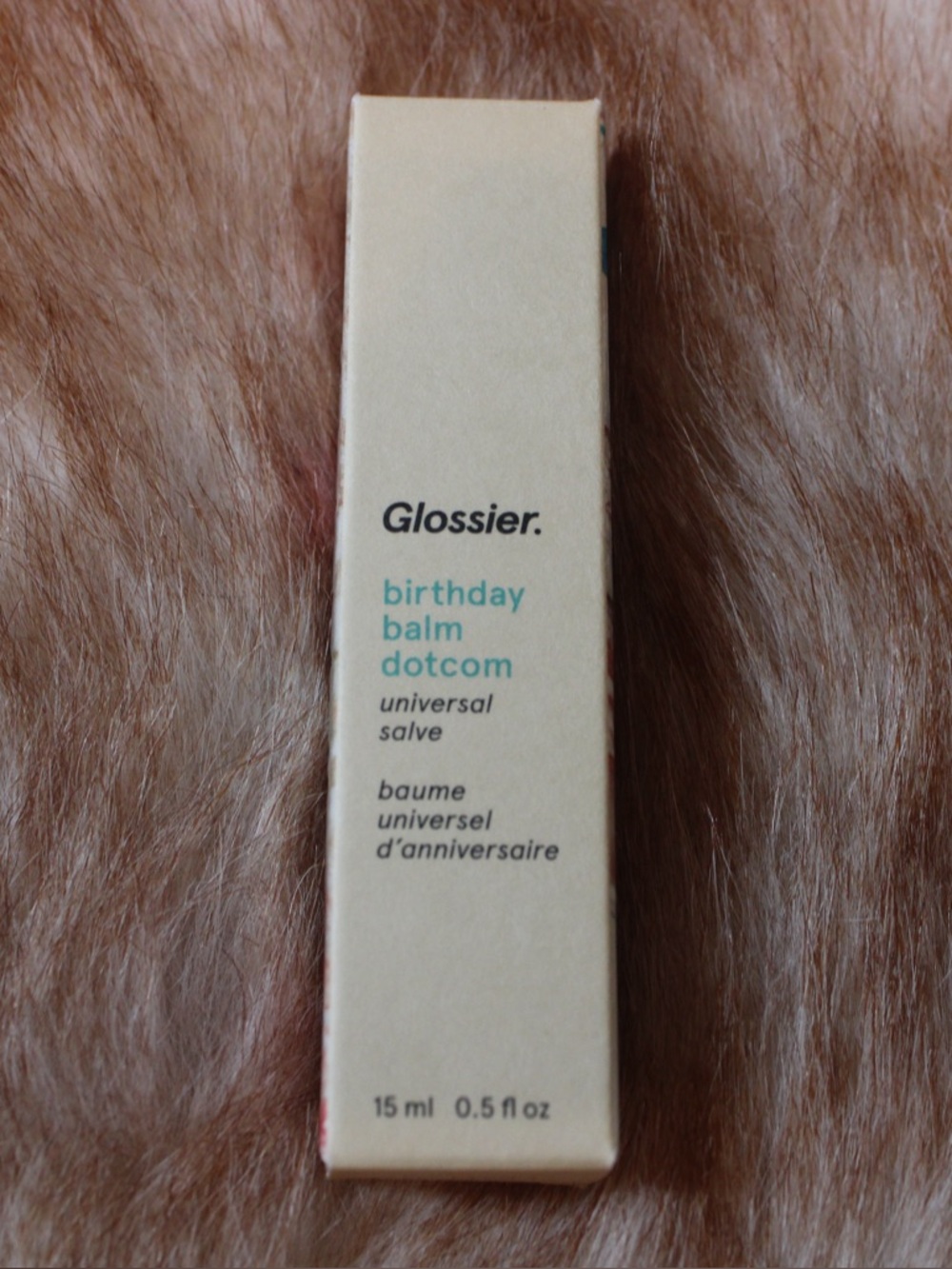glossier lip balm. brand new never used!